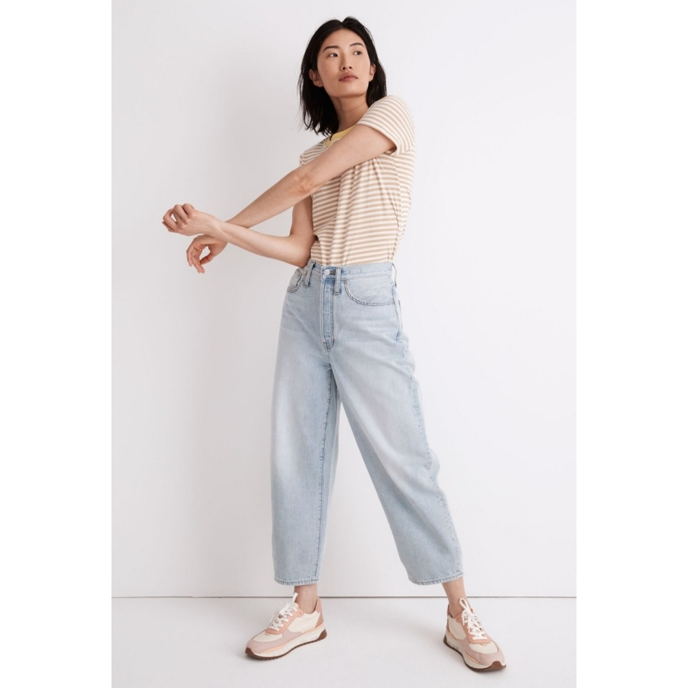 Madewell | Balloon Jeans in Fitzgerald Wash Size 25 Style MD634